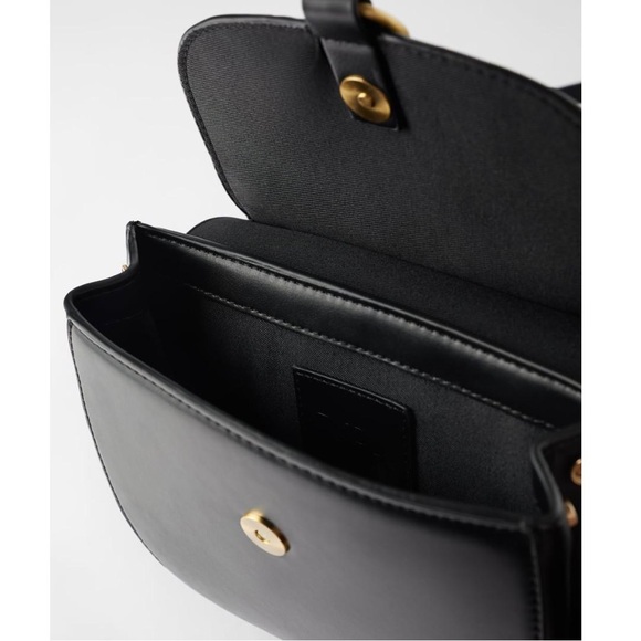 Zara 🖤 Black Crossbody/Shoulder/Handbag - Picture 4 of 10